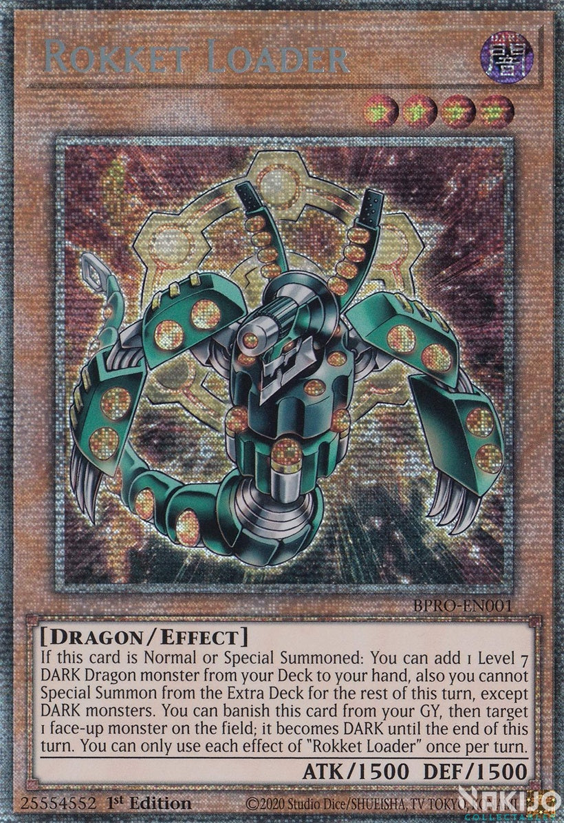 Rokket Loader - BPRO-EN001 - Starlight Rare - 1st Edition – Nakijo