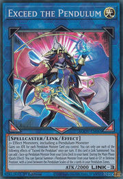 Exceed The Pendulum Agov En045 Super Rare 1st Edition