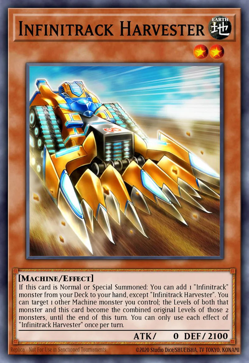 Infinitrack Harvester - RA05-EN014 - Ultimate Rare - 1st Edition – Nakijo