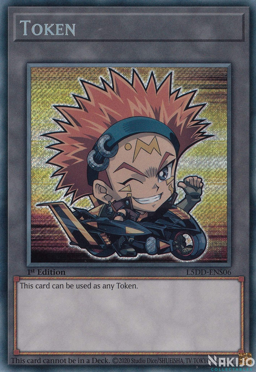 Crow Token (chibi artwork) - L5DD-ENS06 - Secret Rare - 1st Edition ...