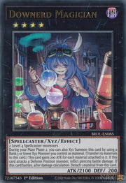Downerd Magician Brol En085 Ultra Rare 1st Edition